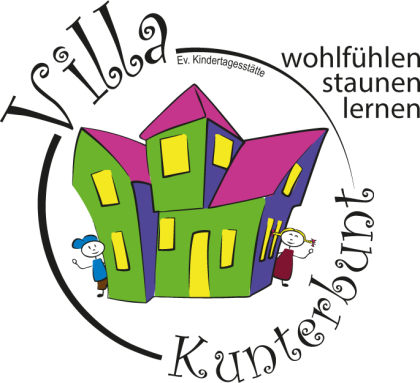 Logo: Evangelische Kita Villa Kunterbunt